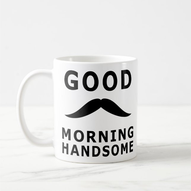 Mug Citations de inspiration belles de matin bonjour (Gauche)