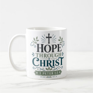 Mug Citations de l'Écriture Inspirantes Espoir par le
