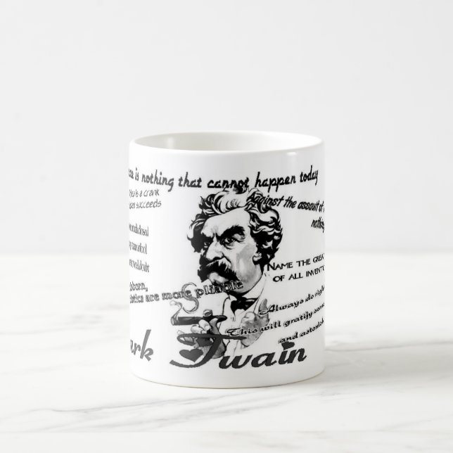 Mug Citations de Mark Twain (Centre)