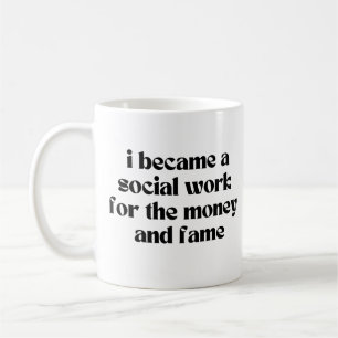 Mug Citations De Travail Social Drôle Dit Un Travaille