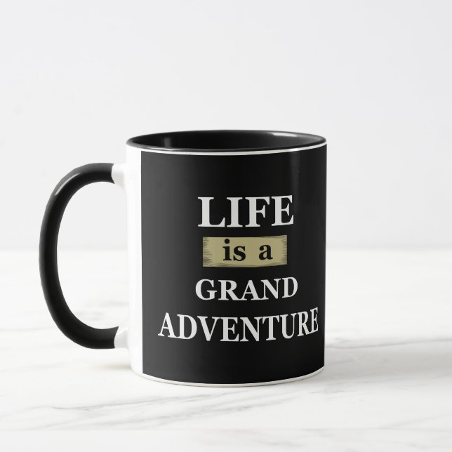 Mug Citations de vie motivante (Gauche)
