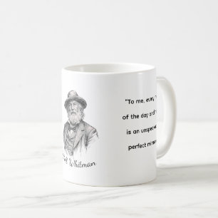 Mug Citations de Walt Whitman pour la vie