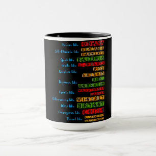 Mug Citations du Mois de l'Histoire des Noirs - Héros