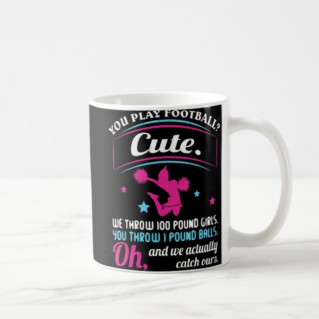 Mug Citations et s vous jouez au football C (Droite)