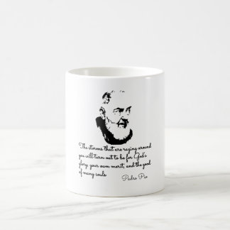 Mug Citations Extraordinaires de Padre Pio sur la vie