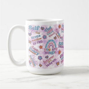 Mug Citations Inspirationnelles Positives Mug, Retro C