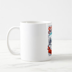 Mug Cité Rétro Café Seattle Et Flanelle D'automne
