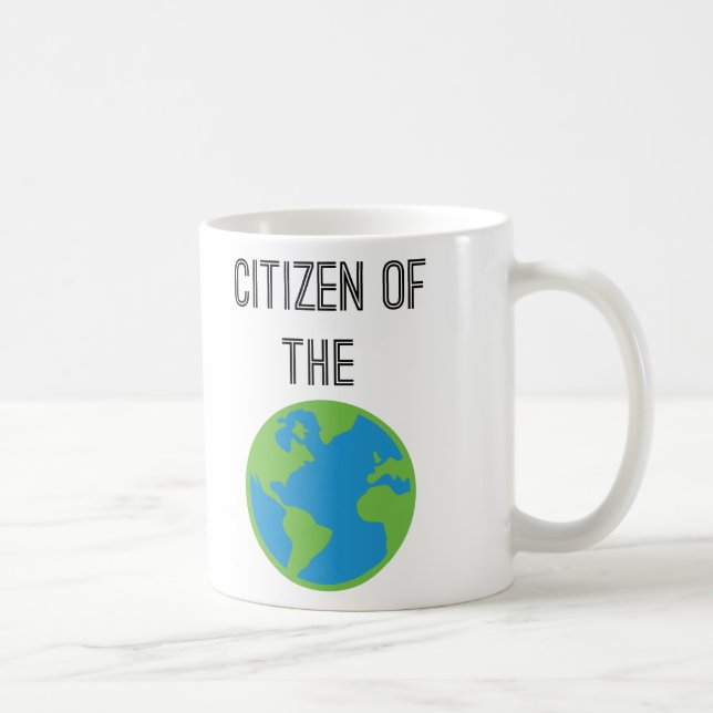 Mug Citoyen du monde (Droite)