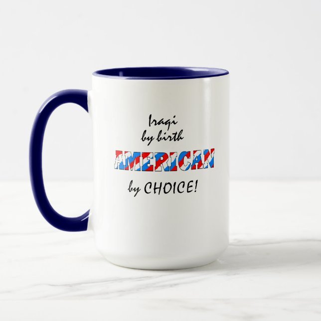 Mug Citoyenneté américaine patriotique naturalisée (Gauche)