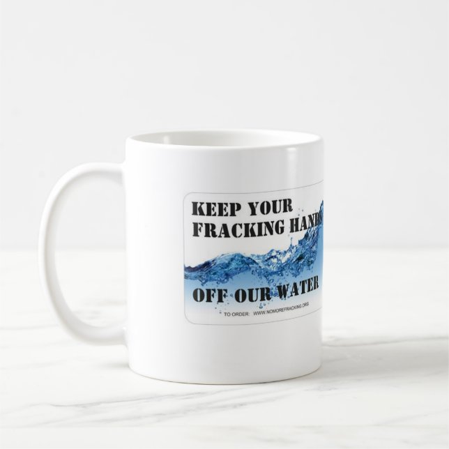 Mug Citoyens intéressés contre Fracking (Gauche)