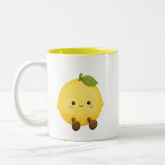 Mug Citron Mignon | Cadeau Tasse Café Fruit Kawaii