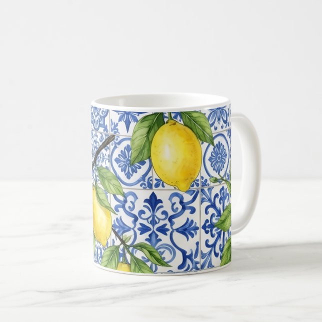 Mug Citron sicilien (Devant droit)