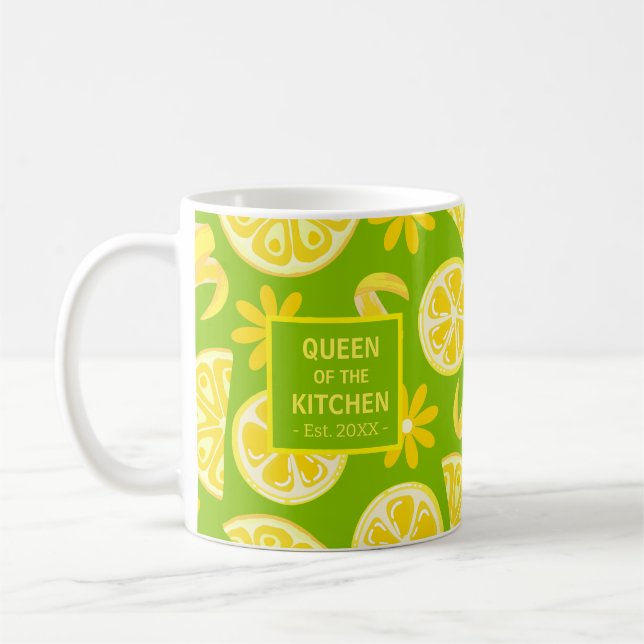 Mug citrons citrus citrus chef limonade mignon jaune v (Gauche)