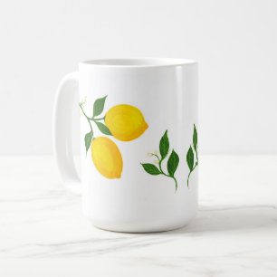 Mug Citrons et bourgeons