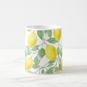 Mug Citrons jaunes sur vigne