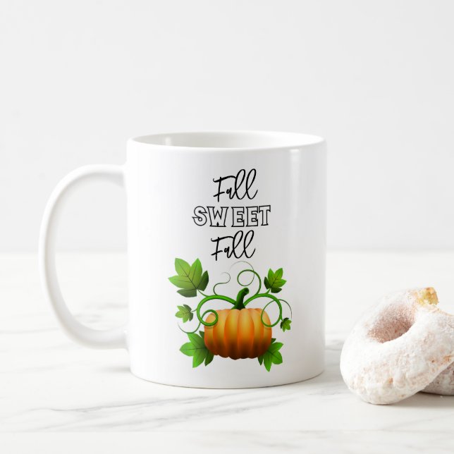 Mug Citrouille (Avec donut)