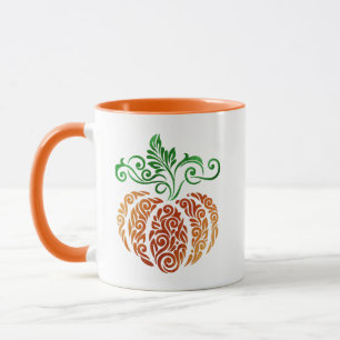 Mug Citrouille d'automne Swirl