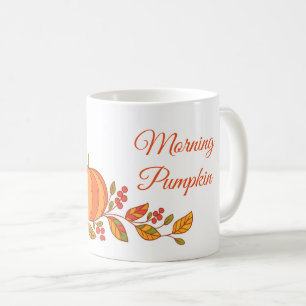 Mug Citrouille du matin de l'automne