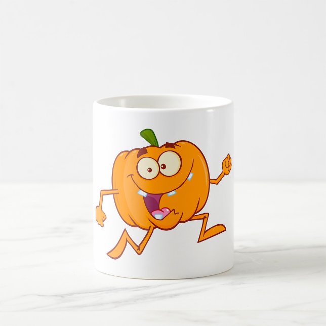 Mug Citrouille en course (Créateur téléchargé)