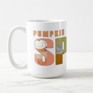 Mug Citrouille épice automne saison Logo Wordy