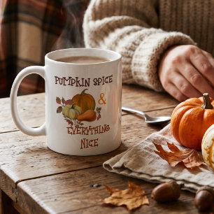 Mug Citrouille Épicée & Tout Ce Qui Est Agréable Autom