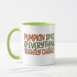 Mug Citrouille Épicée & Tout Un Peu Chaotique