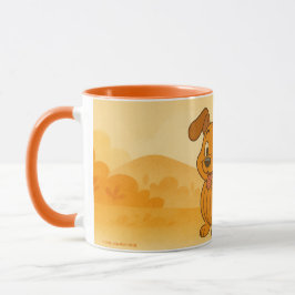 Mug Citrouille et chien