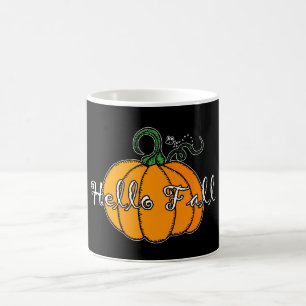 Mug Citrouille Hellow Citrouille Hello Fall