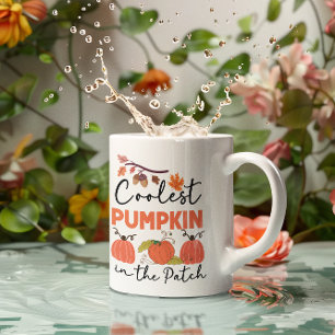 Mug Citrouille le plus froid dans le patch