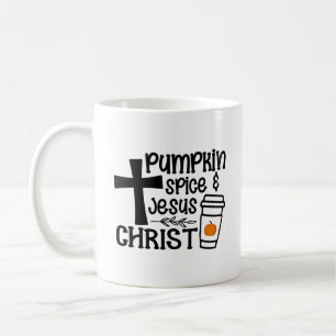 Mug Citrouille Spice et Jésus Christ