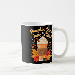 Mug Citrouille Spice Et Jésus Christ Christian Thanksg