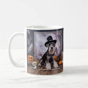 Mug Citrouilles de Schnauzer miniature Halloween