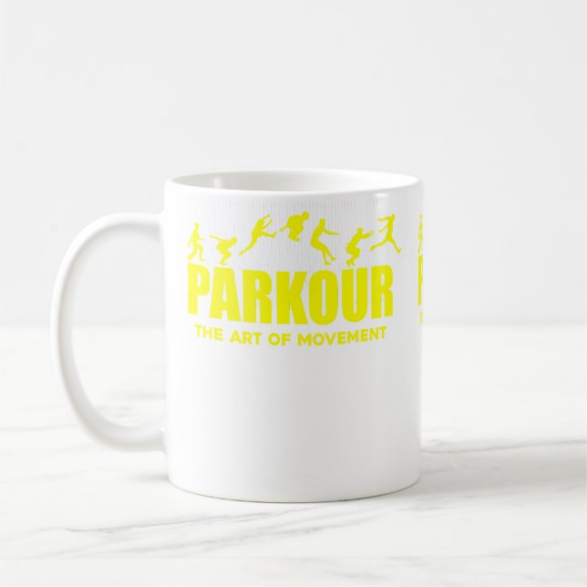 Mug Cityscape Explorer Attire Parkour Clothing (Gauche)