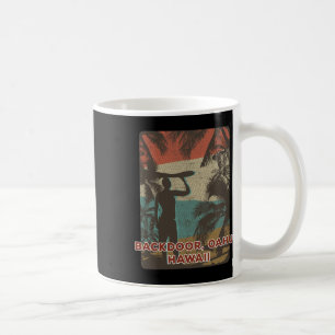 Mug Ckdoor Oahu Hawaï Vintage Surf Plage Noix de Coco