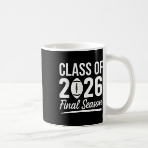 Mug Cl de 2026 Dernière Saison Senior 2026 Football Di