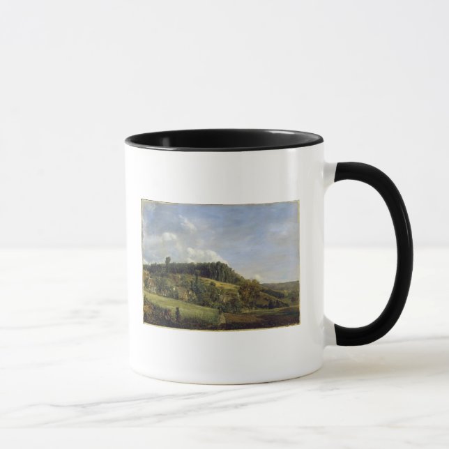 Mug Clairière de forêt près d'un village, 1833 (Droite)