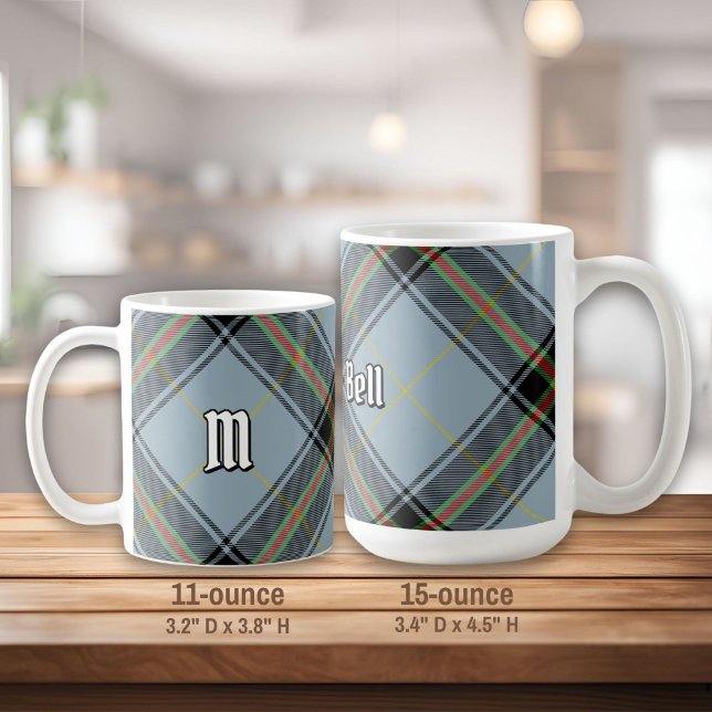 Mug Clan Bell Tartan (Créateur téléchargé)
