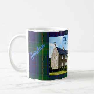 Mug Clan Boyle personnalisé, château de Kelburn et tar
