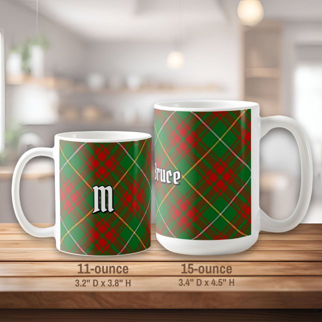 Mug Clan Bruce Hunting Tartan (Créateur téléchargé)