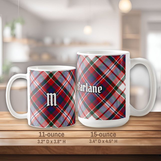 Mug Clan MacFarlane robe Tartan (Créateur téléchargé)