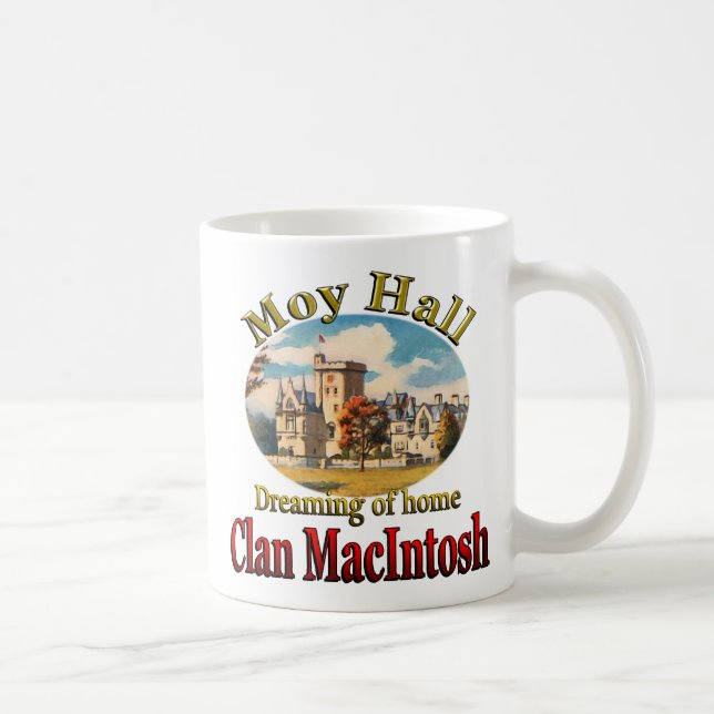 Mug Clan MacIntosh rêve de Home Moy Hall (Droite)