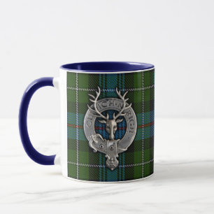 Mug Clan MacKenzie Crest & Tartan