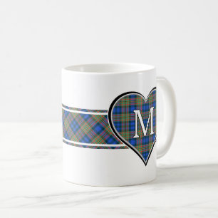 Mug Clan MacLellan Tartan Heart