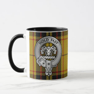 Mug Clan MacLeod Crest & Snuffbox Tartan