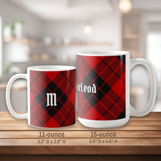 Mug Clan Macleod de Raasay Tartan (Créateur téléchargé)
