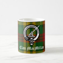Clan MacMillan Crest Badge et Tartan