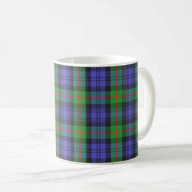 Mug Clan Murray Tartan Plaid (Devant droit)