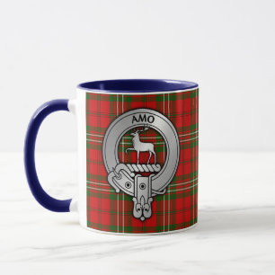 Mug Clan Scott Crest & Tartan