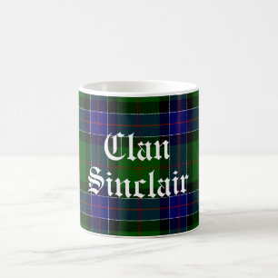 Mug Clan Sinclair Tartan personnalisable