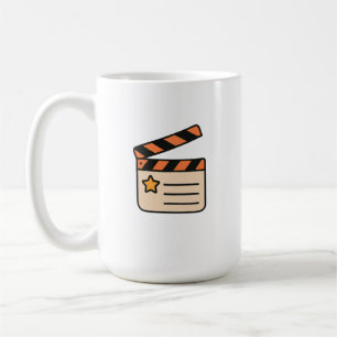 Mug Clapet Cinéphile Graphique